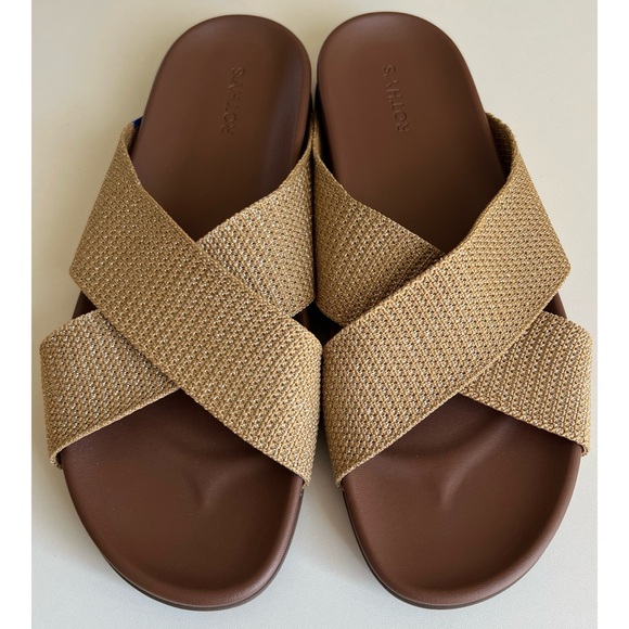Rothy's Shoes - Rothy's The Weekend Golden Sun Slip On Slides 13